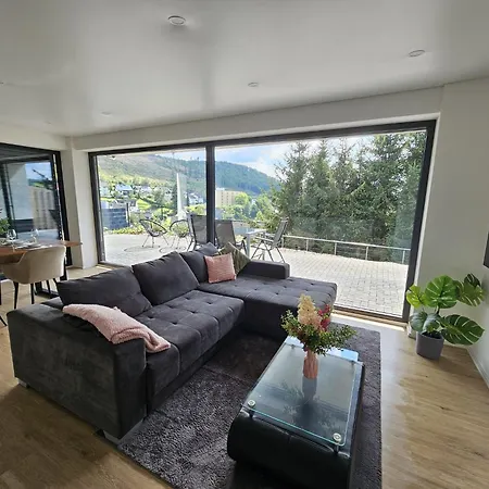 Stilvolle Wohnung Mit Blick Und Selbst-Check-In Bad Berleburg Exterior photo