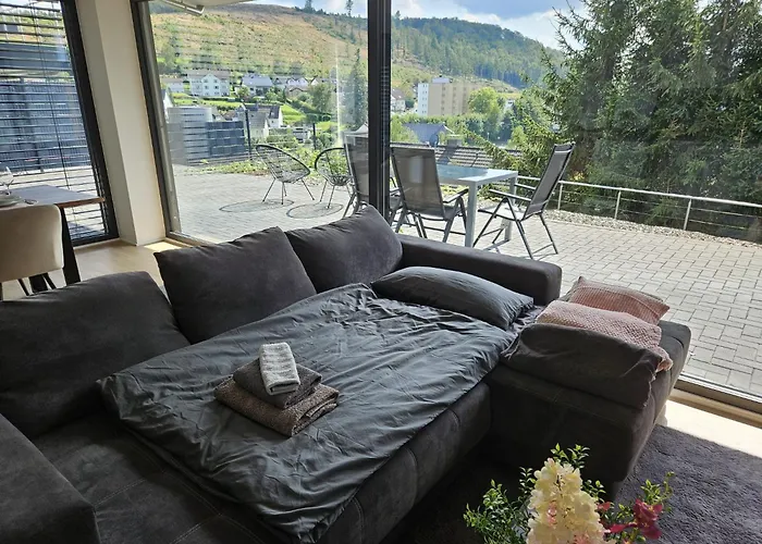 Stilvolle Wohnung Mit Blick Und Selbst-Check-In